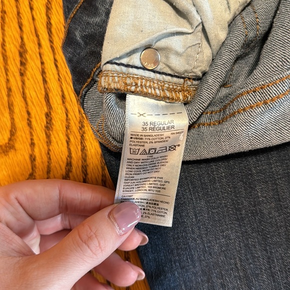 Women’s Size 35 GAP Regular Denim Legging / Skinny Jean - Picture 5 of 6